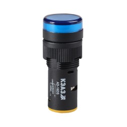 Лампа AD16DS(LED) матрица D16мм синий 24В AC/DC-КЭАЗ