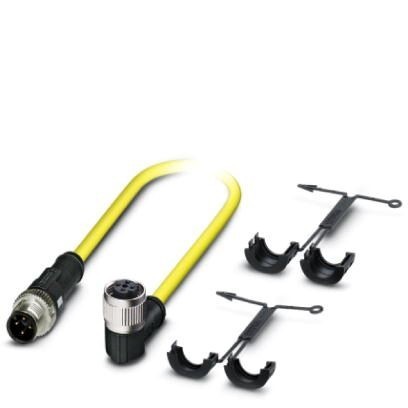 Кабель для датчика / исполнительного элемента SAC-HZ-4P-MS/1,5-542/FR SCO BK