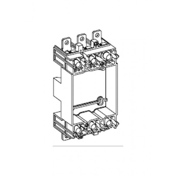 3П КОМПЛ.ЦОКОЛЯ 100-250А (ВЫКЛ.68ММ)