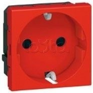 Розетка электрическая 2К+З Mosaic Legrand (077218)