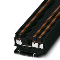 Проходные клеммы PT 2,5-TWIN BK