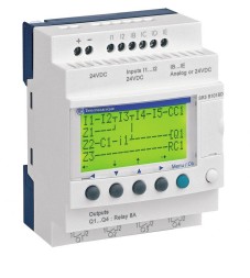 SE Zelio Logic Интеллектуальное реле 10 I/O 24V (DC), Schneider Electric, , SR3B101BD