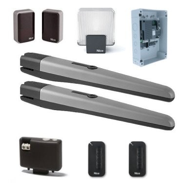 NICE TO5016PBDKCE — комплект для автоматизации распашных ворот со створками шириной до 5м и массой до 1000кг