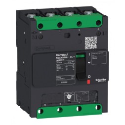 Силовой автомат Schneider Electric Compact NSXm, 25кА, 4P, 125А