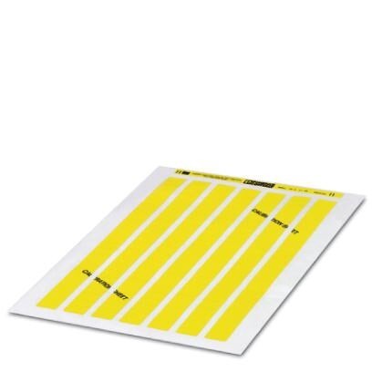 Листы с тканевыми этикетками BMK 19X11 YE