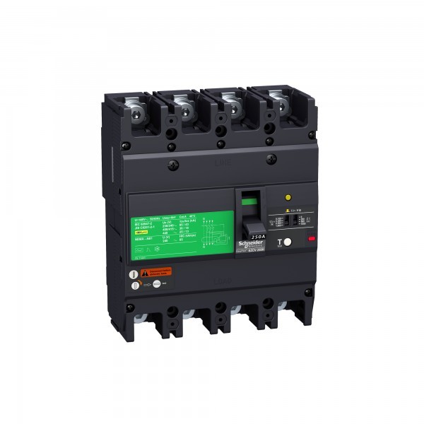 EZCV250H3150 SE Easypact EZCАВТ. ВЫКЛ. С ДИФ.ЗАЩ. 36 кА/415 В 3П3Т 150 A