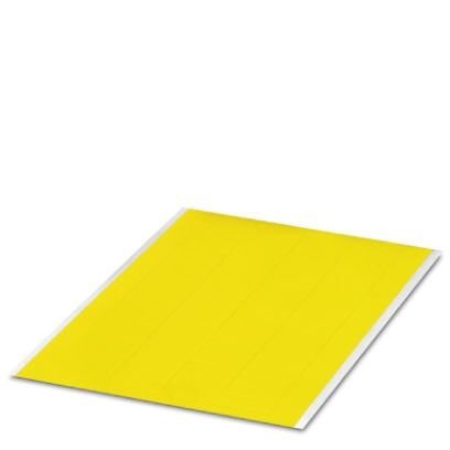 Листы с тканевыми этикетками BMK 38X11 YE