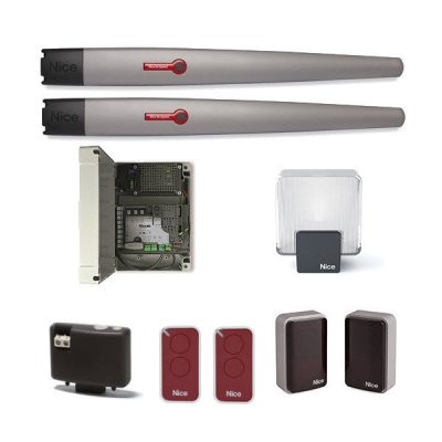 NICE TO6024HSBDKCE — для автоматизации распашных ворот со створками шириной до 6м и массой до 1450кг