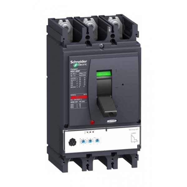 Силовой автомат Schneider Electric Compact NSX 400, Micrologic 2.3, 50кА, 3P, 400А