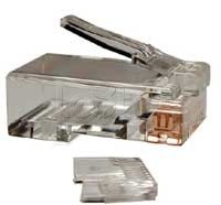 Разъем RJ-45 PLUG-8P8C-UV-C5-100 Hyperline