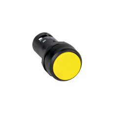 Кнопка с фиксацией OptiSignal Compact D22 C7-PH-510 желтая 1НО XB7NH51