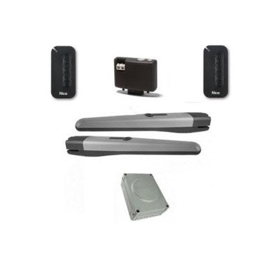 NICE TO7024BDKLT — комплект для автоматизации распашных ворот со створками шириной до 7м и массой до 1700кг