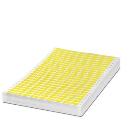 Листы с этикетками для нанесения надписей матричным принтером BMKD 20X 8 YE