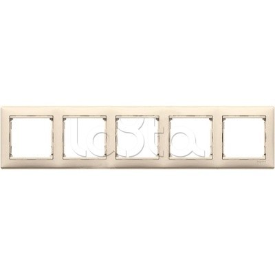 Рамка Valena 5 постов горизонтальный монтаж Legrand (774355)