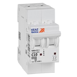 Выключатель автоматический модульный OptiDin BM63-2C10-4,5-УХЛ3