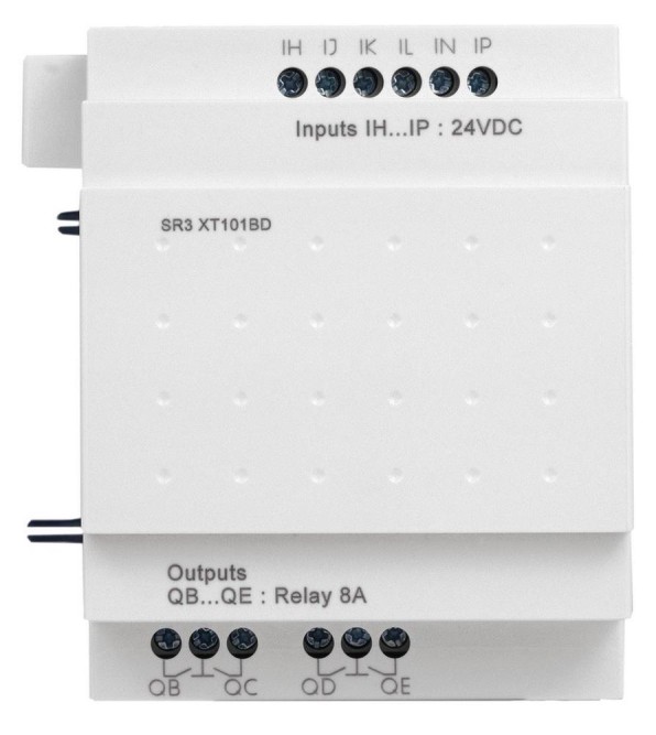 SE Zelio Logic Модуль расширения дискр 6вх/4вых =12В, Schneider Electric, , SR3XT101JD