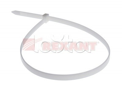 Стяжка 500x8 нейлоновая (100 шт/уп) REXANT (07-0502)