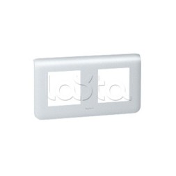 Рамка горизонтальная Mosaic 2 отсека по 2 модуля Legrand (078804)