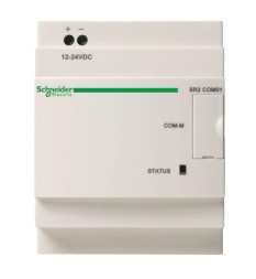 SE Zelio Logic Интрфейс коммуникационный 24V DC, Schneider Electric, , SR2COM01