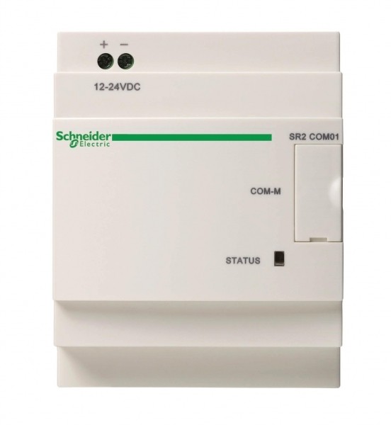 SE Zelio Logic Интрфейс коммуникационный 24V DC, Schneider Electric, , SR2COM01