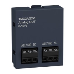 SE M238 Картридж аналогового выхода М221- 2 выхода U (TMC2AQ2V), Schneider Electric, , TMC2AQ2V