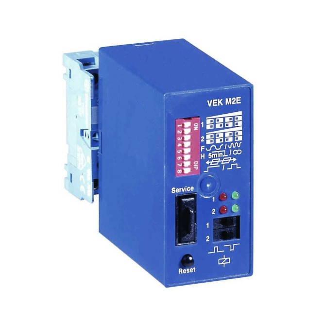 Детектор FG2 индукционный обнаружения транспорта, 2-канальный, питание ~/= 24В, крепление на DIN-рейку 785527