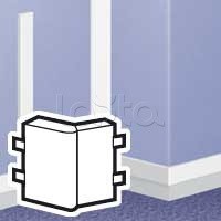 Угол внешний для мини-плинтуса DLPlus 75х20 мм Legrand (030302)