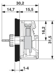 Проходная клемма VDFK 6
