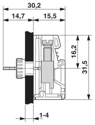 Проходная клемма VDFK 6