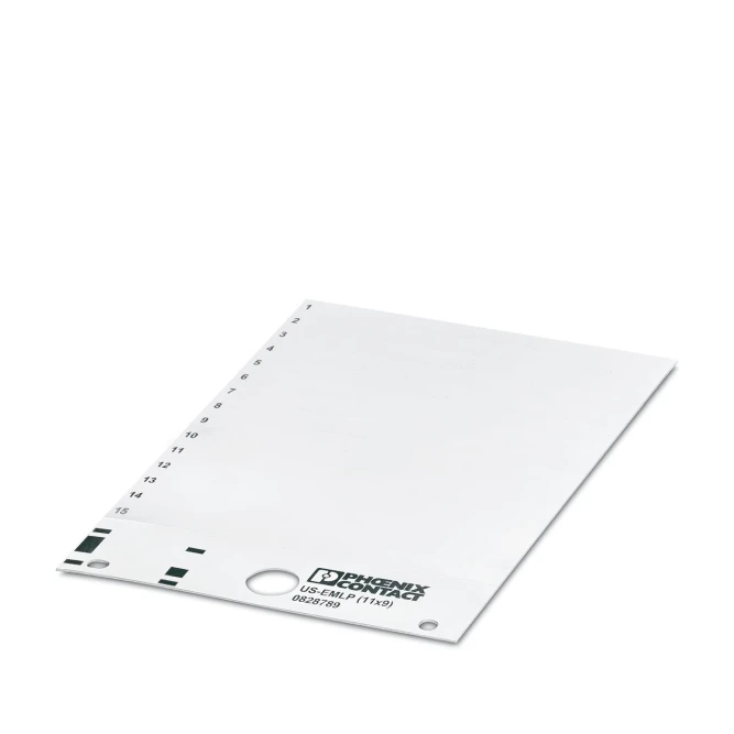 Пластиковая табличка US-EMLP (11X9)