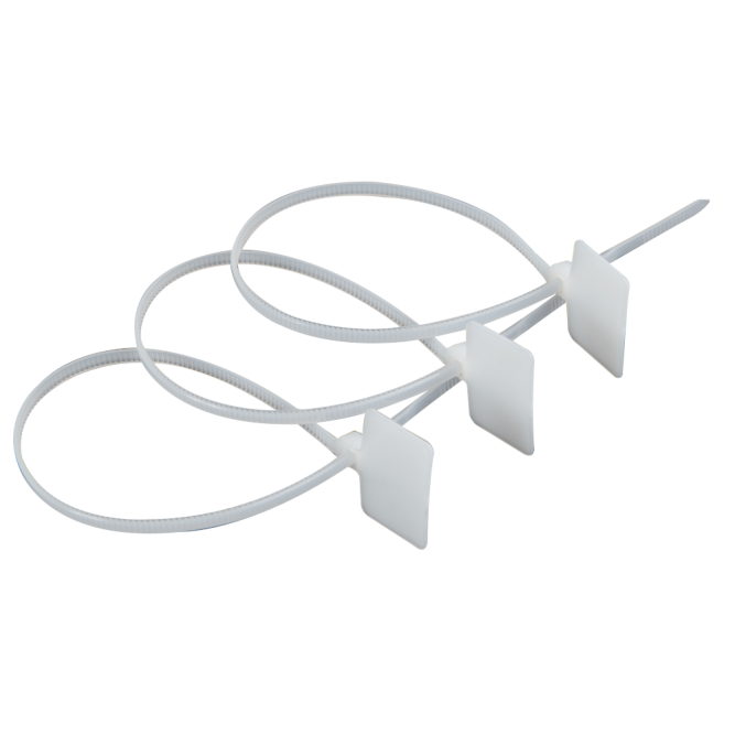 Хомут с отверстием OptiKit CT-O-N-3,5х100-белый(100шт)