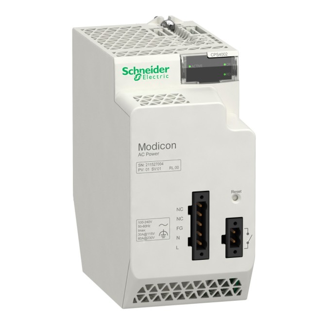 SE Modicon Резервированный Модуль питания AC защ. исп. 40W 110-220 VAC, Schneider Electric, , BMXCPS4002H