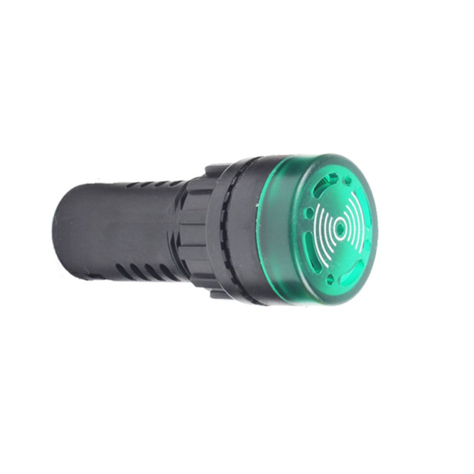 Зуммер с непрерывным сигналом OptiSignal Compact D22 C7-B-B3CL зеленый с подсветкой 24 В AC/DC