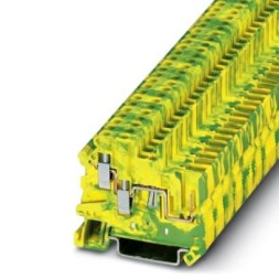 Клемма защитного провода UT 2,5-TWIN/1P-PE