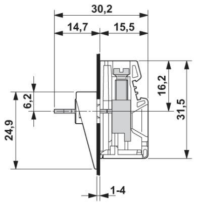 Проходная клемма VDFK 6/K