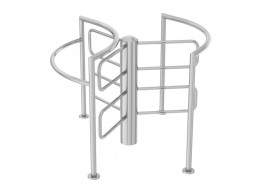 Полноростовые роторные турникеты Cominfo ROUND J-S