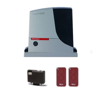 NICE RUN400HSBDKLT — для автоматизации откатных ворот массой до 400кг