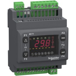 SE Оптим ПЛК М171 дисплей 14 I/O Modbus VAC (TM171ODM14R), Schneider Electric, , TM171ODM14R