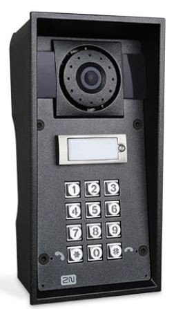 2N 2N® IP Force - 1 button &amp; HD camera &amp; keypad &amp; 10W