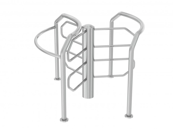 Полноростовые роторные турникеты Cominfo ROUND J