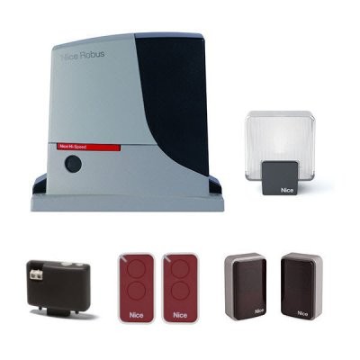 NICE RUN400HSBDKCE — для автоматизации откатных ворот массой до 400кг