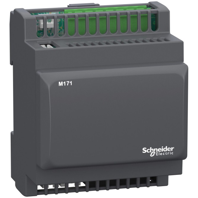 SE Оптим ПЛК М171, без дисплея, 22 I/O,Modbus (TM171OBM22R), Schneider Electric, , TM171OBM22R