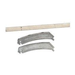 SE Modicon Стойка для подключения экрана 4 слота, Schneider Electric, , BMXXSP0400