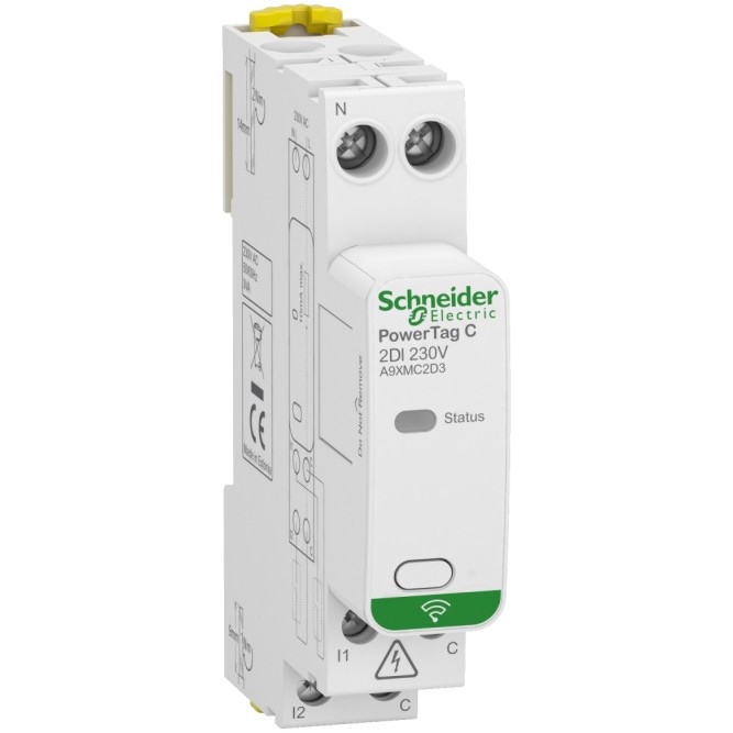 SE POWERTAG C 2DI 230В сигн. состояния еонтактов ITL И ICT, Schneider Electric, , A9XMC2D3