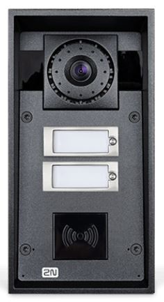 2N 2N® IP Force - 2 buttons &amp; HD camera (card reader)