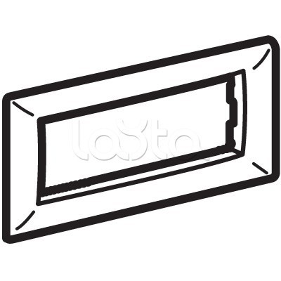 Рамка на 4 модуля DKC (75011W)