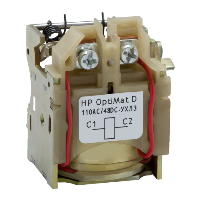 Расцепитель независимый OptiMat D100, D160, D250, D400, D630-24DC/48AC-УХЛ3