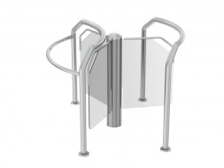 Полноростовые роторные турникеты Cominfo ROUND E