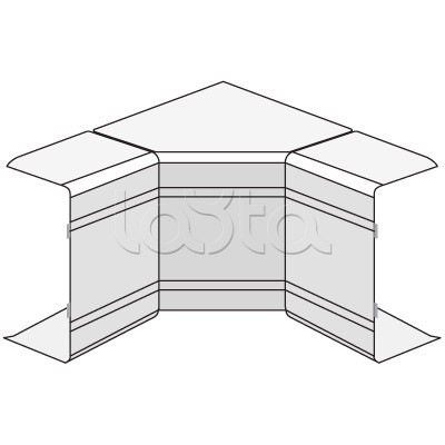 Угол внутренний 100x60 изменяемый NIAV DKC (01729)