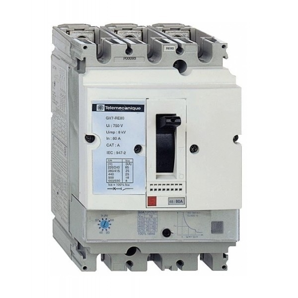 Силовой автомат Schneider Electric TeSys GV7, 36кА, 3P, 20А